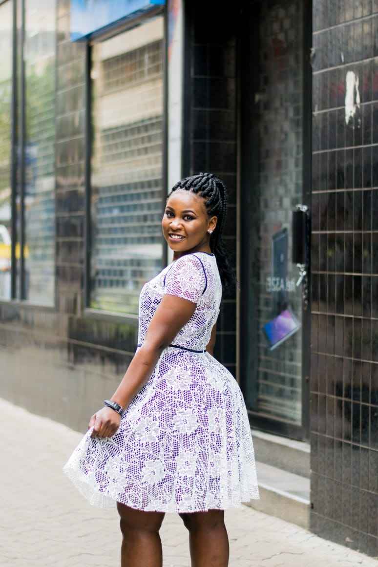 Floral Lace skater dress – Emporium de 